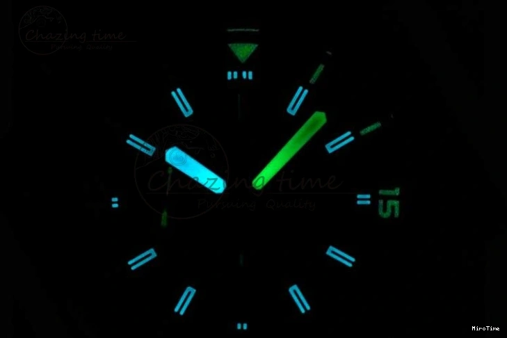 MIROTIME 1218 Aquatimer Chrono SS V6SF 1:1 Best Edition Blue Dial on SS Bracelet A Modern 7032